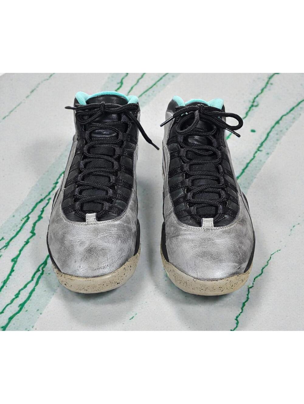 Jordan 10 Retro Lady Liberty Size 10 Tropical Teal Dust 705178-045 2015 NYC ASG